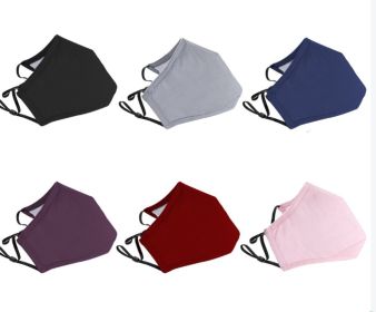 100% Cotton 4-Layer Reusable Face Mask - 2PK (Color: Blue)
